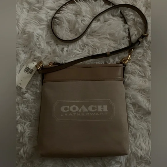 Coach Badge Jacquard Kitt Crossbody - Picture 9 of 10